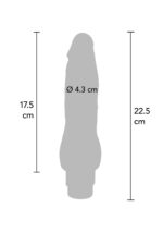 Wibrator o Podwójnej Gęstości 9'' – Maksymalnie Realistyczne Doznania