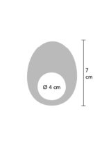 Wibrujący Pierścień erekcyjny Eclipse Vibrating Cock Ring Black