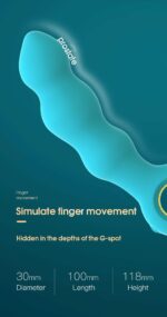 Wibrujący Masażer Prostaty Angelo Male Prostate Triple Stimulation (blue)