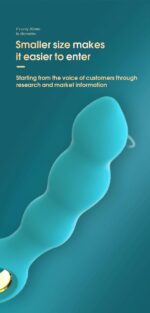 Wibrujący Masażer Prostaty Angelo Male Prostate Triple Stimulation (blue)