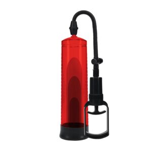 Wodoodporna Pompka do Penisa czerwona Basic Pump 2