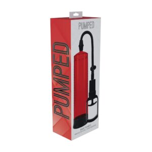 Wodoodporna Pompka do Penisa czerwona Basic Pump 2