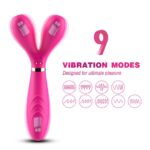 Wibrator z 3 Silnikami Y-Wand pink