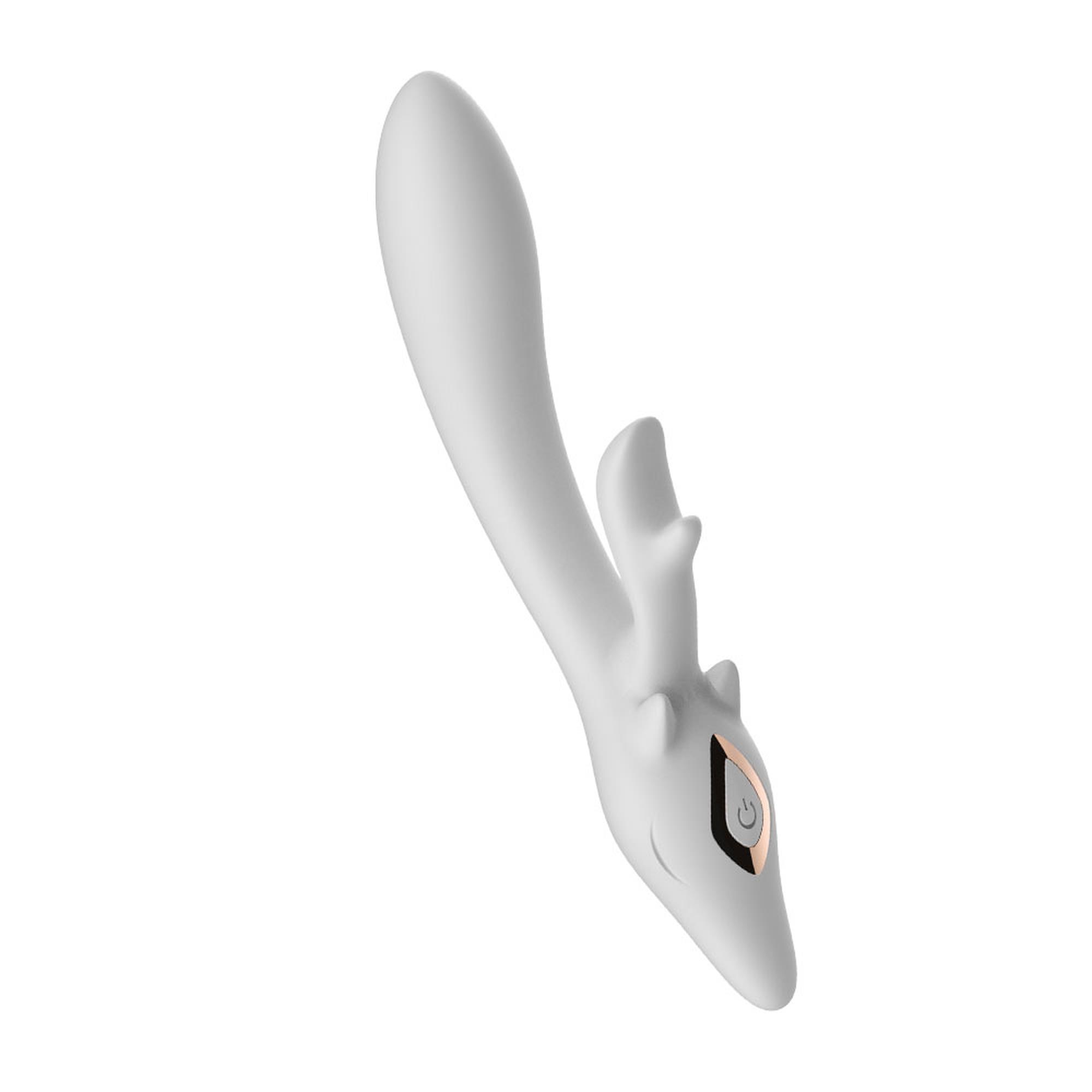 Wibrator Króliczek z Podwójnym Silnikiem – Vibrator silicone white (10 Trybów) Wibrator Króliczek z Podwójnym Silnikiem – Vibrator silicone white (10 Trybów)