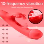 Wibrator Motylek z Ruchomym Języczkiem – Butterfly Dual Flicking Vibrator