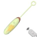 Podgrzewane wibrujące jajko EGG USB 7 vibration and thrust functions / Remote control Green