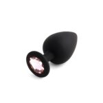 Zestaw korków analnych Jewellery - Silicone PLUG - Black