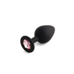 Zestaw korków analnych Jewellery - Silicone PLUG - Black