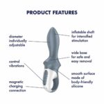 Wibrator Analny z Pompowaniem – Satisfyer Air Pump Booty 1