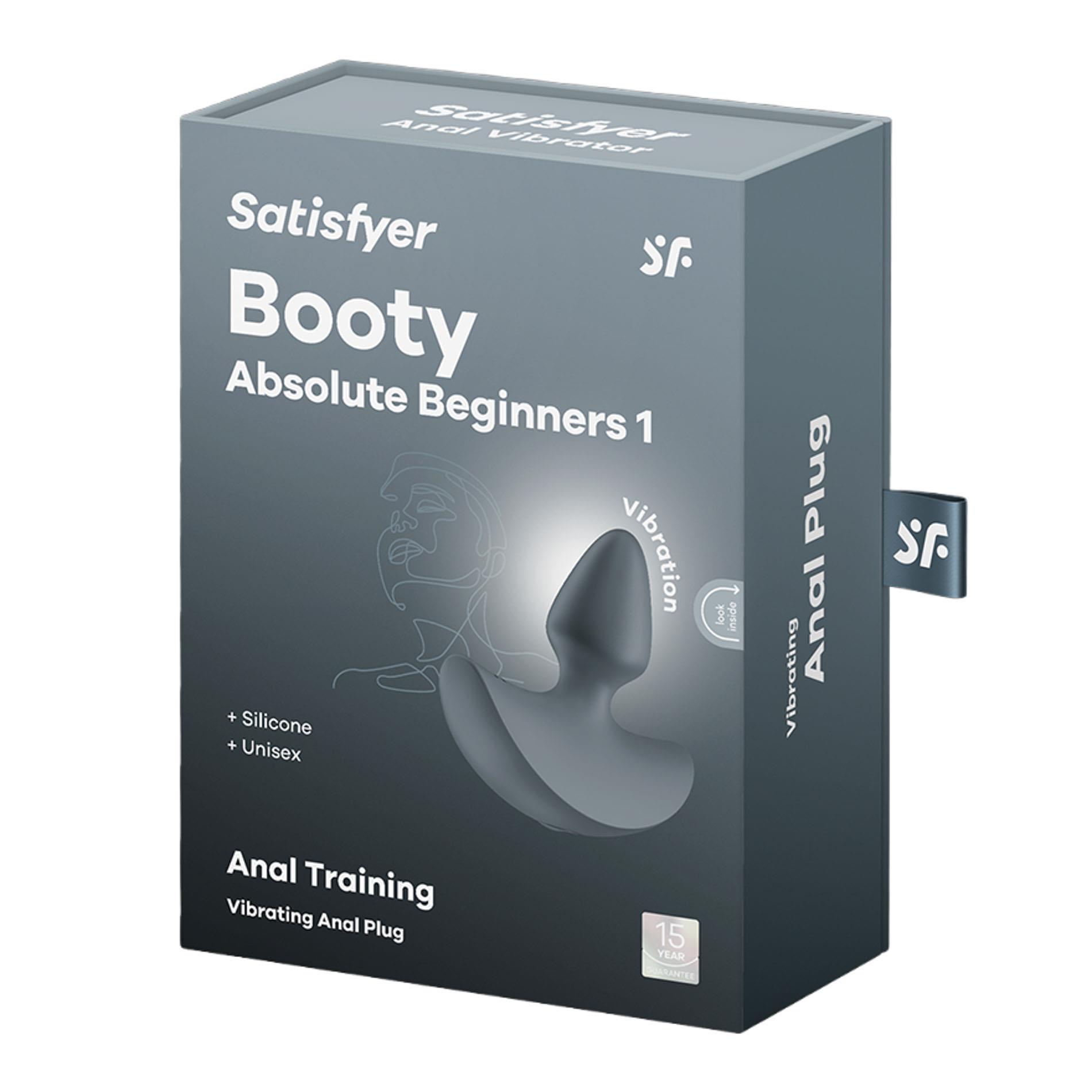 Wibrujący korek analny dla początkujących Satisfyer Booty Absolute Wibrujący korek analny dla początkujących Satisfyer Booty Absolute