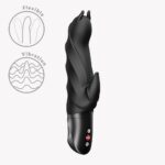 Wibrator typu Rabbit Darling Devil black