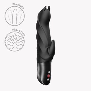 Wibrator typu Rabbit Darling Devil black