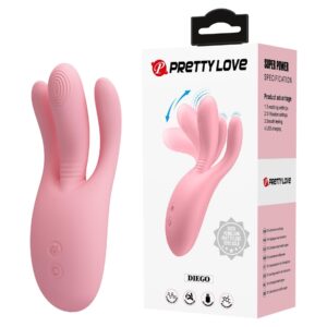 Wyrafinowany Wibrator z Funkcją Kiwania – Pretty Love Diego