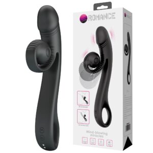 Wibrator Króliczek z Spiralną Główką – Pretty Love Romance Selma Snail Rabbit (Black)