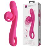Wibrator Króliczek – Pretty Love Beau Snail Rabbit (Hot Pink)